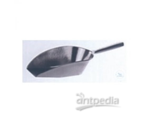Chemical scoops, made of aluminium,  400 ml, length 290 mm,