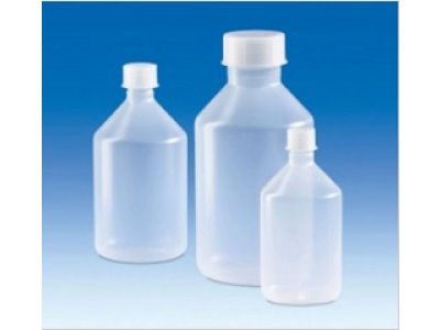Reagent bottle, wide-mouth, PP,with screw cap, PP, 2000 ml