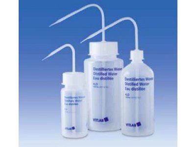 VITsafe? Safety-Wash-Bottle, PP, GL 25, wash-bottle cap, PP, Methyl ethyl ketone (MEK), 500 ml
