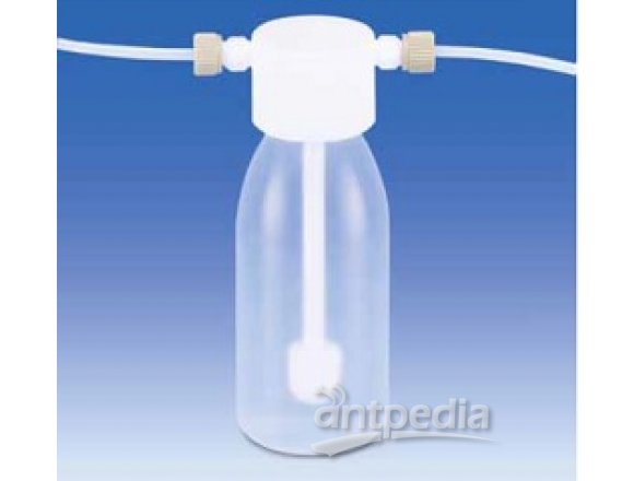 Gas-wash-bottle, PFA, 1000 ml