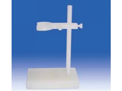 Plastic stand, PP,Stand rod 300 mm, base 220 x 160 mm, weight 1,130 g