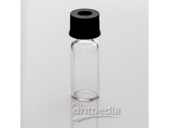 8mm自动进样瓶含盖垫 2ml螺旋口样品瓶 小口螺纹替代岛津