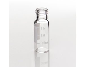 2ml短螺纹带刻度样品瓶 1.5ML透明玻璃瓶