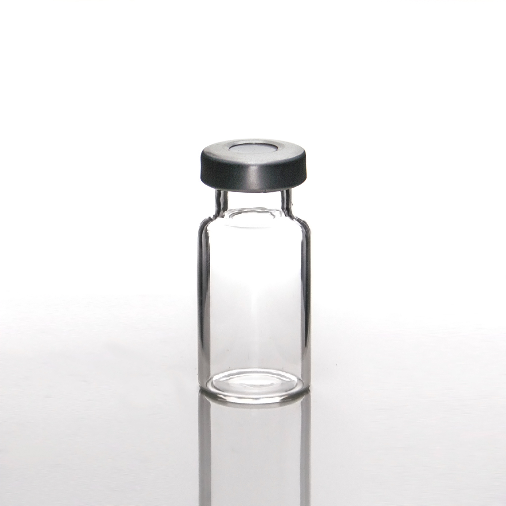 10ml<em>顶</em><em>空瓶</em> 钳口含盖垫 GC色谱分析 玻璃样品瓶