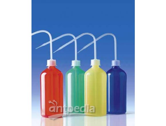 洗瓶，彩色编码，PE-LD