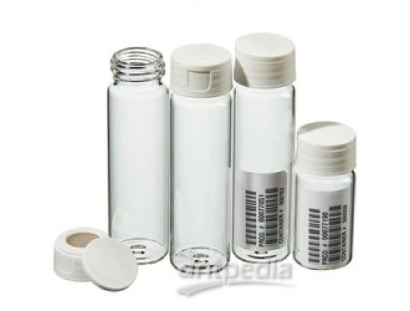 Thermo Scientific™ SS336-0040 透明干净的卡口样品瓶，带0.125in.隔垫