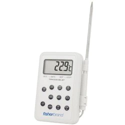 Thermo Scientific™ Digital Thermometers with <em>Stainless-Steel</em> Probe on Cable