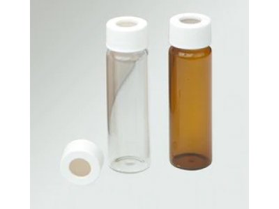 Thermo Scientific™ GVB-100C 经济型认证级玻璃 VOA 样品瓶，带 0.125in.隔垫