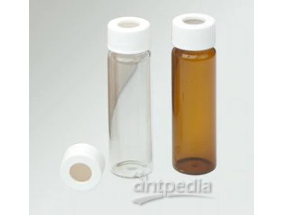 Thermo Scientific™ GVB-100A 经济型认证级玻璃 VOA 样品瓶，带 0.125in.隔垫