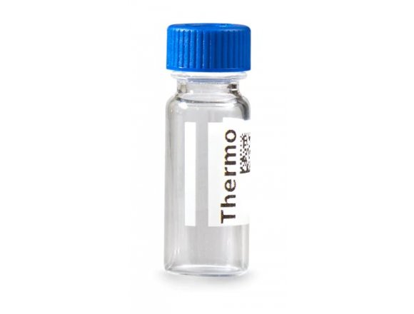 Thermo Scientific™ 带 V 形贴片的 Virtuoso™ 9mm 广口透明玻璃螺口样品瓶