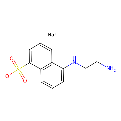5-(2-<em>氨乙基</em>氨基)-1-萘磺酸钠水合物，100900-07-0，>98.0%(HPLC)