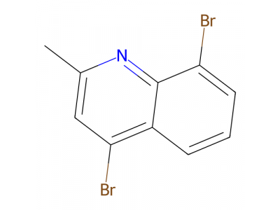 4,8-二溴-2-甲基喹啉，1070879-55-8，97%