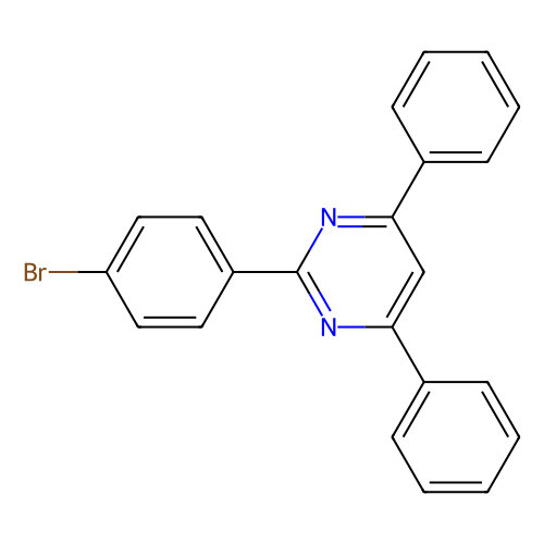 2-(<em>4</em>-<em>溴</em><em>苯基</em>)-<em>4</em>,6-<em>二</em><em>苯基</em>嘧啶，457613-56-8，98%