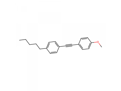 1-(4-甲氧基苯基)乙炔基-4-戊基苯，39969-28-3，98%