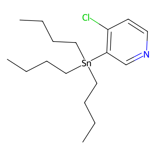 4-<em>氯</em>-3-(三<em>丁基</em><em>锡</em>烷基)吡啶，206115-40-4，95%