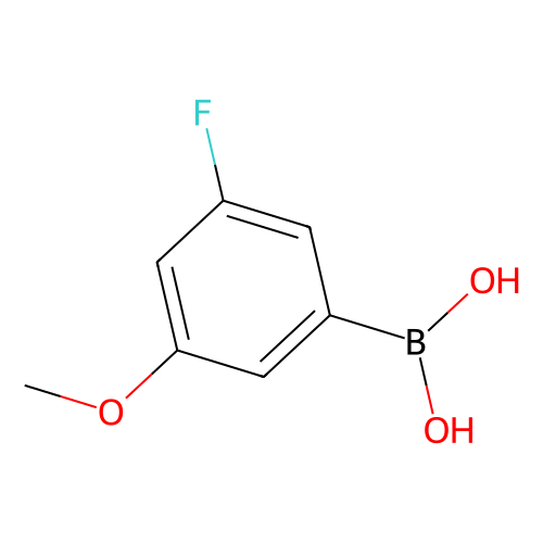 3-氟-5-<em>甲</em>氧基<em>苯</em><em>硼酸</em> (含有<em>数量</em><em>不等</em><em>的</em><em>酸酐</em>)，609807-25-2，98%