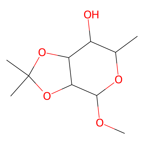 甲基 2,3-O-异丙叉-α-L-吡喃<em>鼠</em><em>李</em>糖苷，14133-63-2，≥98%