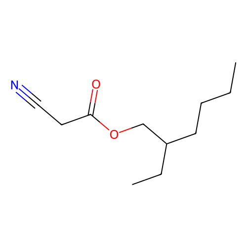 氰乙酸<em>2</em>-乙基己酯，13361-34-7，>98.0%(GC)