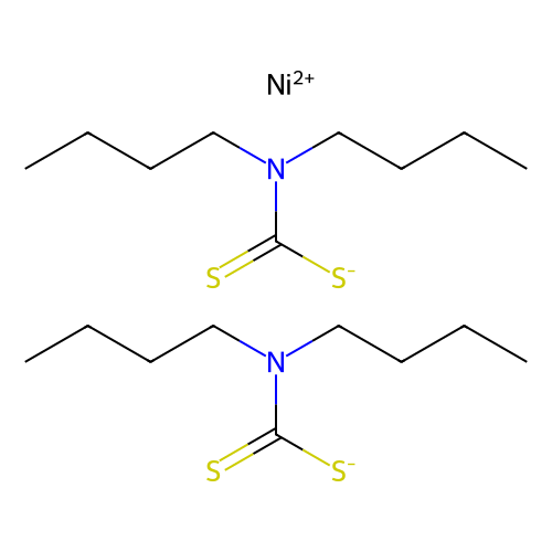 二丁基二硫代氨基甲酸镍，13927-77-0，>97.0%(T