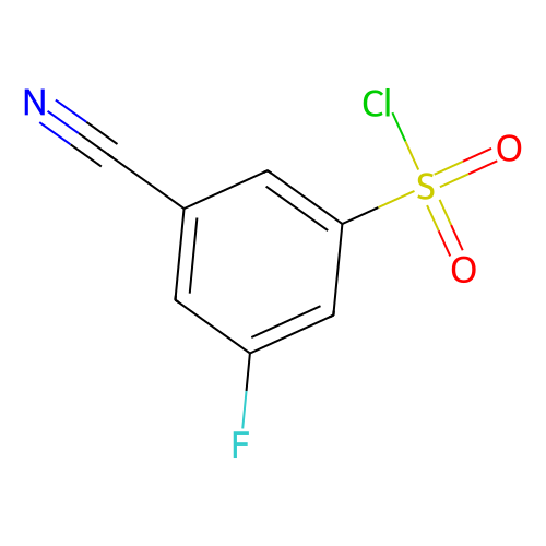 3-氰基-5-氟苯-1-磺酰<em>氯</em>，1261644-<em>49-8，95</em>%