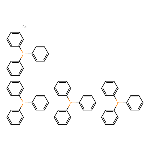 四（三苯基膦）钯(0)，14221-01-3，Pd ≥8.9