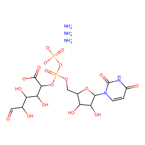 尿苷5'-<em>二</em>磷酸葡萄糖醛酸<em>铵盐</em>，43195-60-4，≥98%