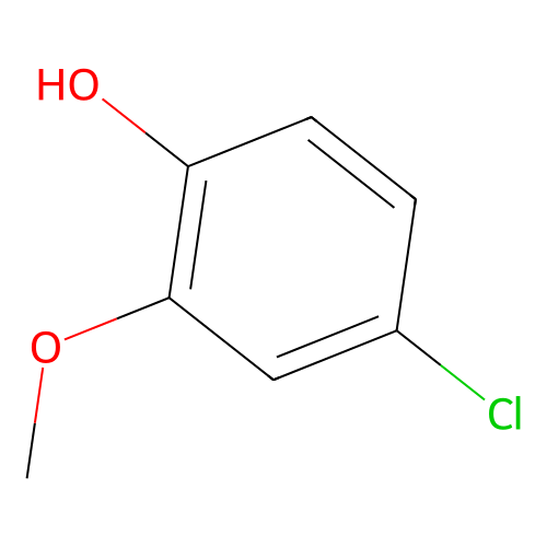 4-<em>氯</em>-<em>2</em>-甲氧基<em>苯酚</em>，16766-30-6，>98.0%(GC)