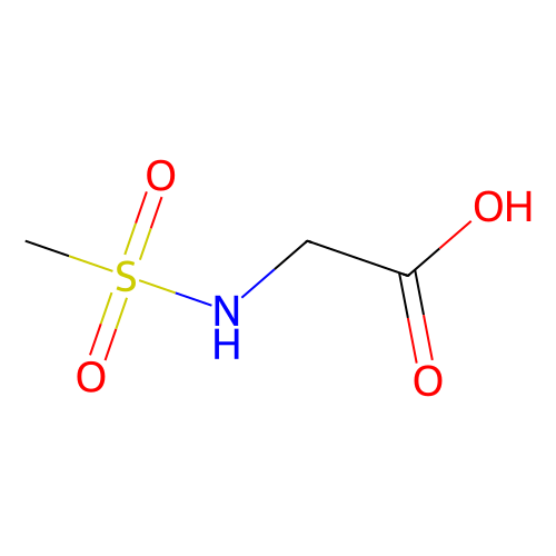 <em>N</em>-(<em>甲基</em>磺酰基)<em>甘氨酸</em>，35688-18-7，95%