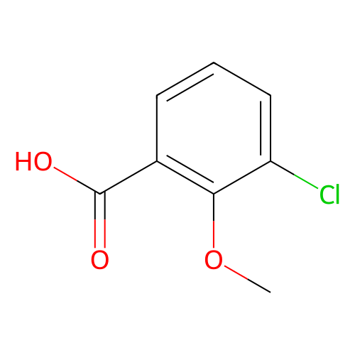 3-氯-<em>2</em>-甲氧基苯甲酸，<em>3260</em>-93-3，97%