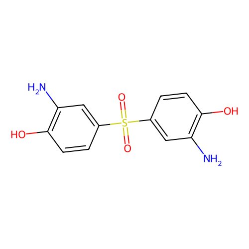 <em>3,3</em>'-二氨基-4,4'-二羟基二苯砜，7545-50-8，≥98.0%(HPLC)