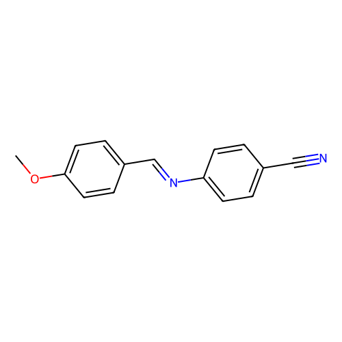 4-[(4-甲氧基苯亚甲基)氨基]氰苯，13036-19-6，98