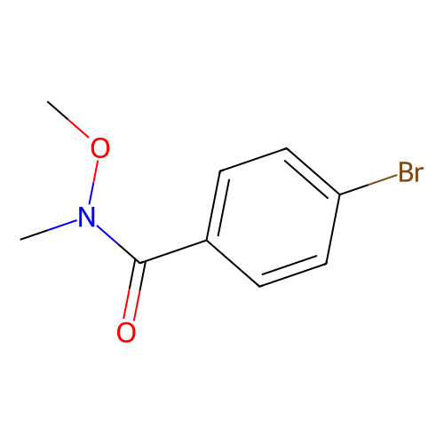 4-溴-<em>N</em>-甲氧基-<em>N</em>-甲基<em>苯</em><em>甲酰胺</em>，192436-83-2，98%