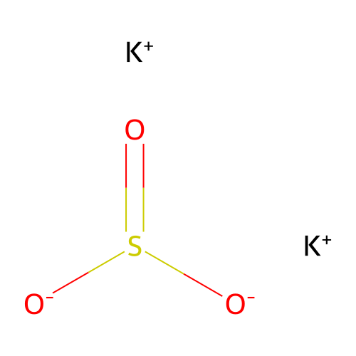无水<em>亚硫酸</em>钾，10117-38-1，90%