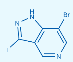 7-<em>溴</em>-<em>3</em>-碘-1H-<em>吡唑</em><em>并</em>[4,3-c]<em>吡啶</em>，1357946-27-0，95%