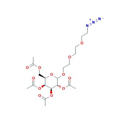 2-[2-（2-叠氮<em>乙</em>氧基）<em>乙</em>氧基]乙基2,3,4,6-四-O-<em>乙酰基</em>-D-吡喃半乳糖苷，381716-33-2，>95.0%(<em>N</em>)