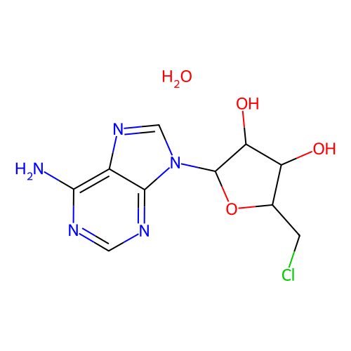 5'-氯-5'-<em>脱氧腺苷</em>水合物，698999-09-6，97%