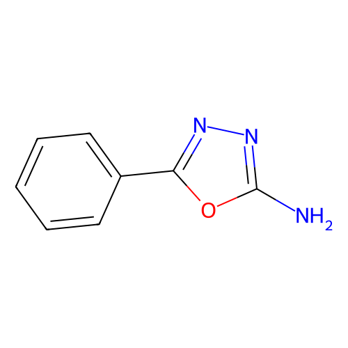 2-氨基-5-苯基-1,3,4-<em>噁</em>二<em>唑</em>，1612-<em>76</em>-6，97%