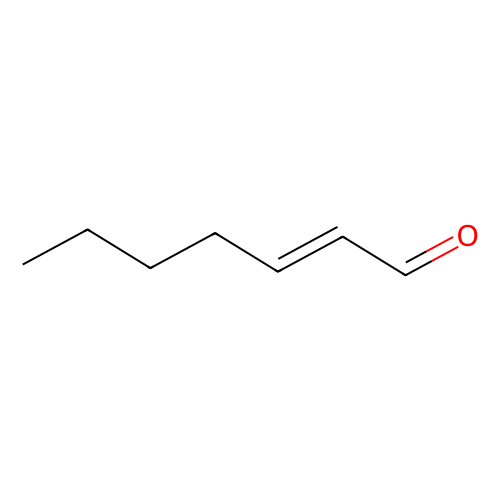 <em>反</em>-<em>2</em>-庚烯醛，18829-55-5，>95.0%(GC)