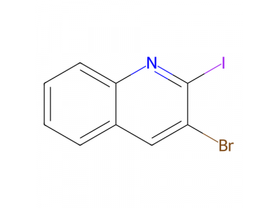 3-溴-2-碘喹啉，898559-23-4，97%