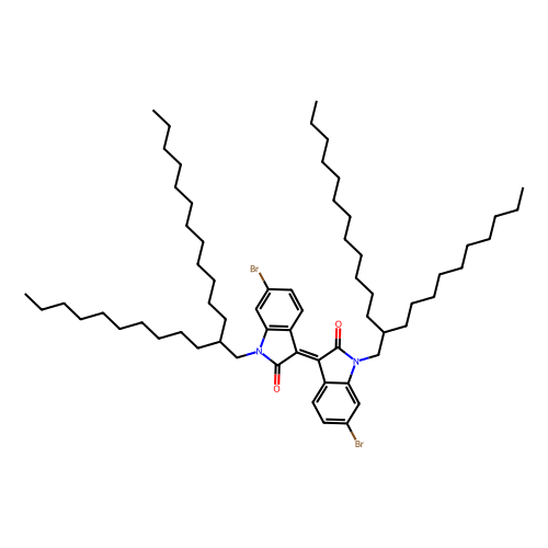 6,6'-二溴-1,1'-双(2-癸基<em>十四</em>烷基)异靛，1801592-76-6，98%