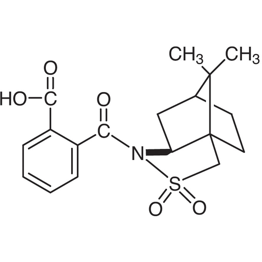N-(2-羧基苯甲<em>酰</em>)-(+)-<em>10</em>,2-<em>樟脑</em><em>磺</em>内酰胺，1820570-99-7，98%