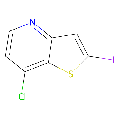 <em>7</em>-氯-<em>2</em>-碘噻吩并[3,2-b]<em>吡啶</em>，602303-26-4，<em>98</em>%
