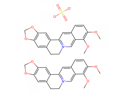 硫酸黄连素水合物，316-41-6，≥98.0%(HPLC)