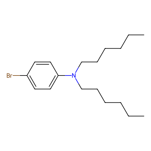 <em>4</em>-溴-N,N-二<em>己</em>基<em>苯胺</em>，425604-49-5，98%
