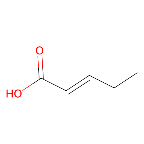 反-<em>2</em>-戊烯酸，13991-<em>37-2</em>，>95.0%(GC)