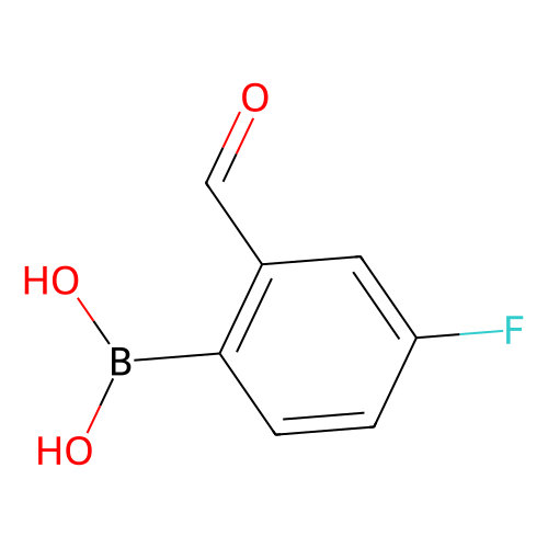 4-氟-<em>2</em>-<em>甲</em>酰<em>基</em><em>苯</em><em>硼酸</em> (含不同量的酸酐)，825644-26-6，98%