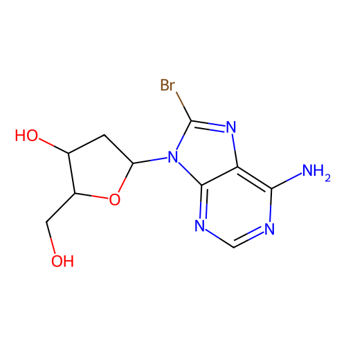 <em>8</em>-溴-2'-脱氧<em>腺苷</em>，14985-44-5，98%