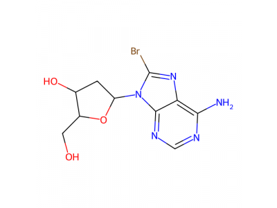 8-溴-2'-脱氧腺苷，14985-44-5，98%
