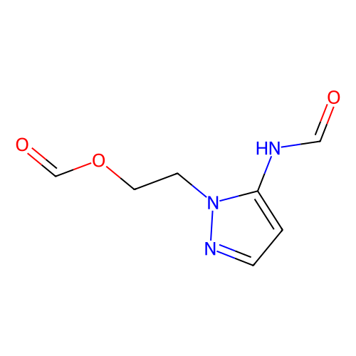 5-甲酰氨基-<em>1</em>-[2-(甲酰氧基)乙基]吡唑，<em>116856</em>-18-9，98%