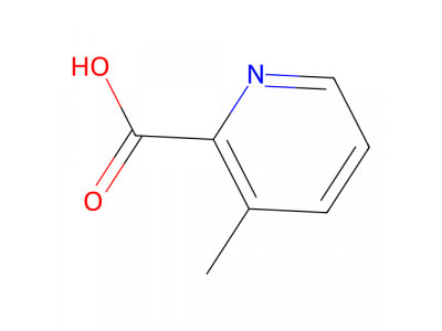 3-甲基吡啶-2-甲酸，4021-07-2，>98.0%(T)